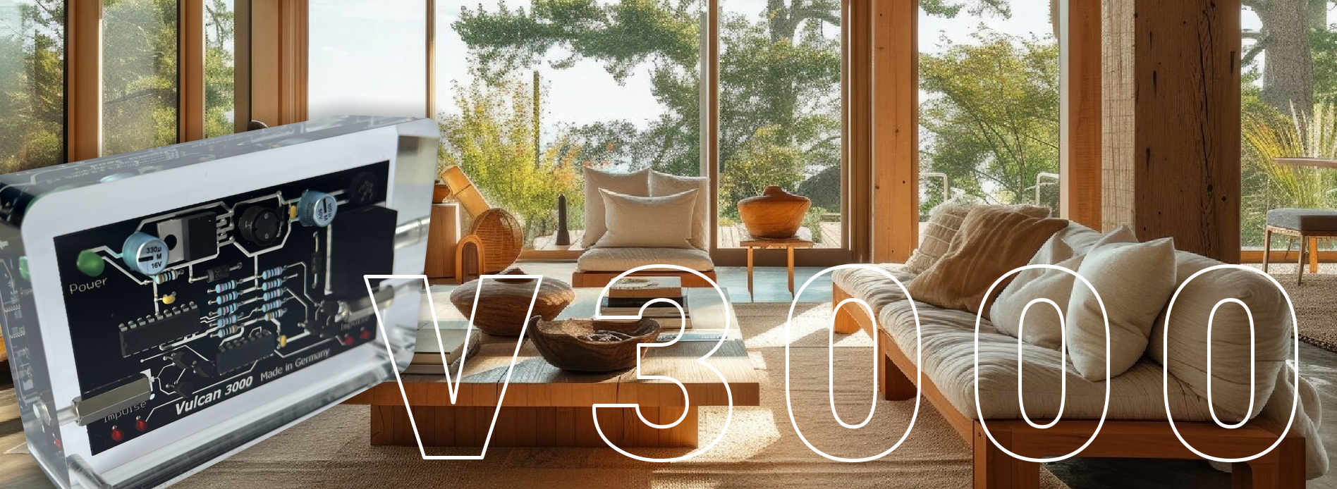 V3000 resiential descaling solution water