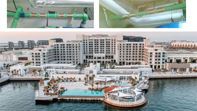 hilton hard water mineral descale install