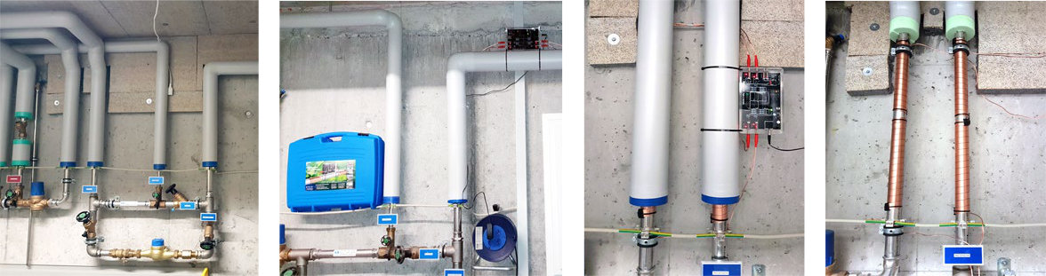 apartment building limescale remove scaling installed