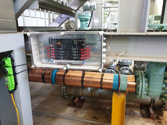 k water mineral descaler solution main water pipe