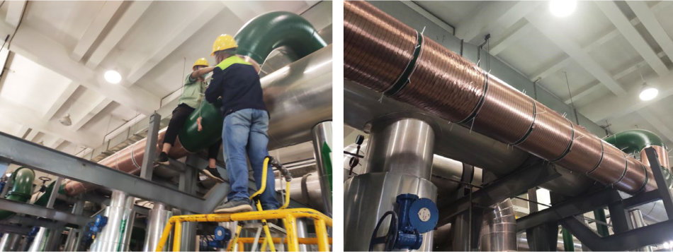 Cigarette Factory electric refrigeration descale minerals install