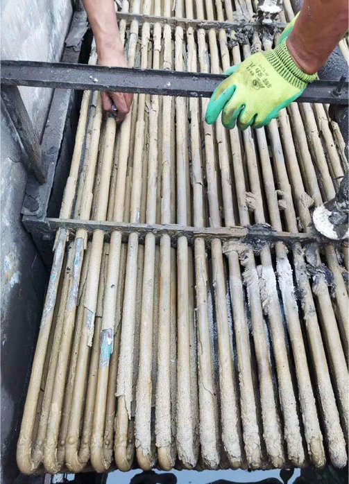 Jiangsu cooling tower condenser colid scale buildup
