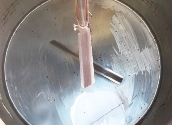 nestle remove scale cip clean in place equipment blocked