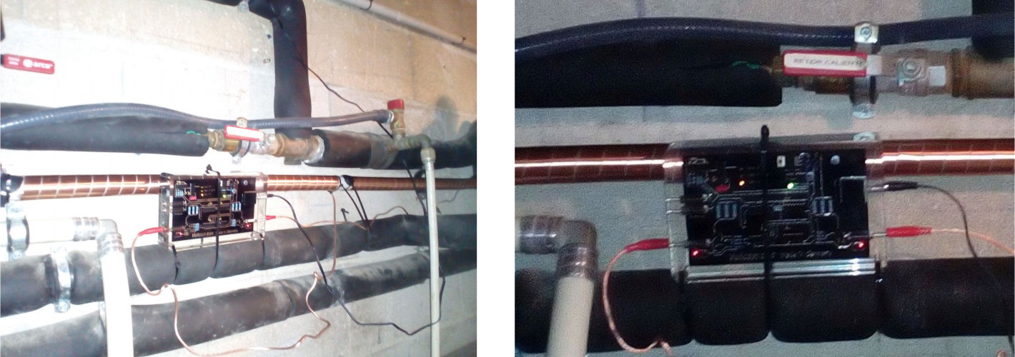 Hotel Agroturismo descale hard water hot water