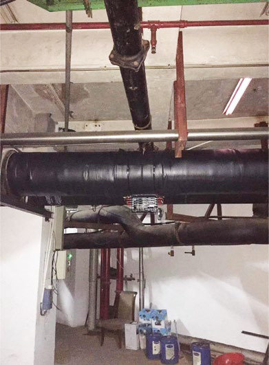 Jinling International Hotel descaler installation 2