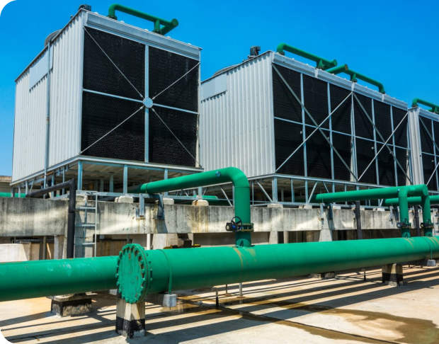 cooling tower descale commercial